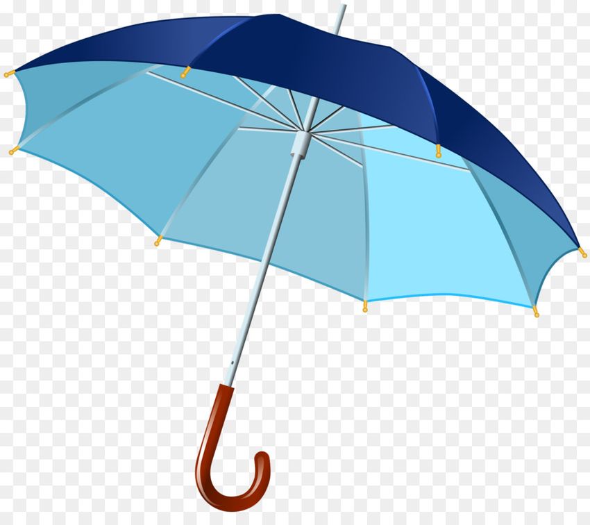 Зонтик Синий зонтик