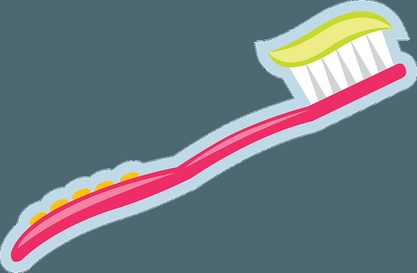 Зубная щетка мультяшная
