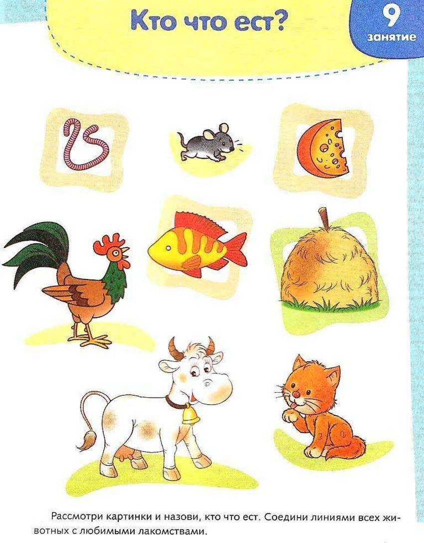 Развитие речи Занятия для детей 3 лет для развития речи