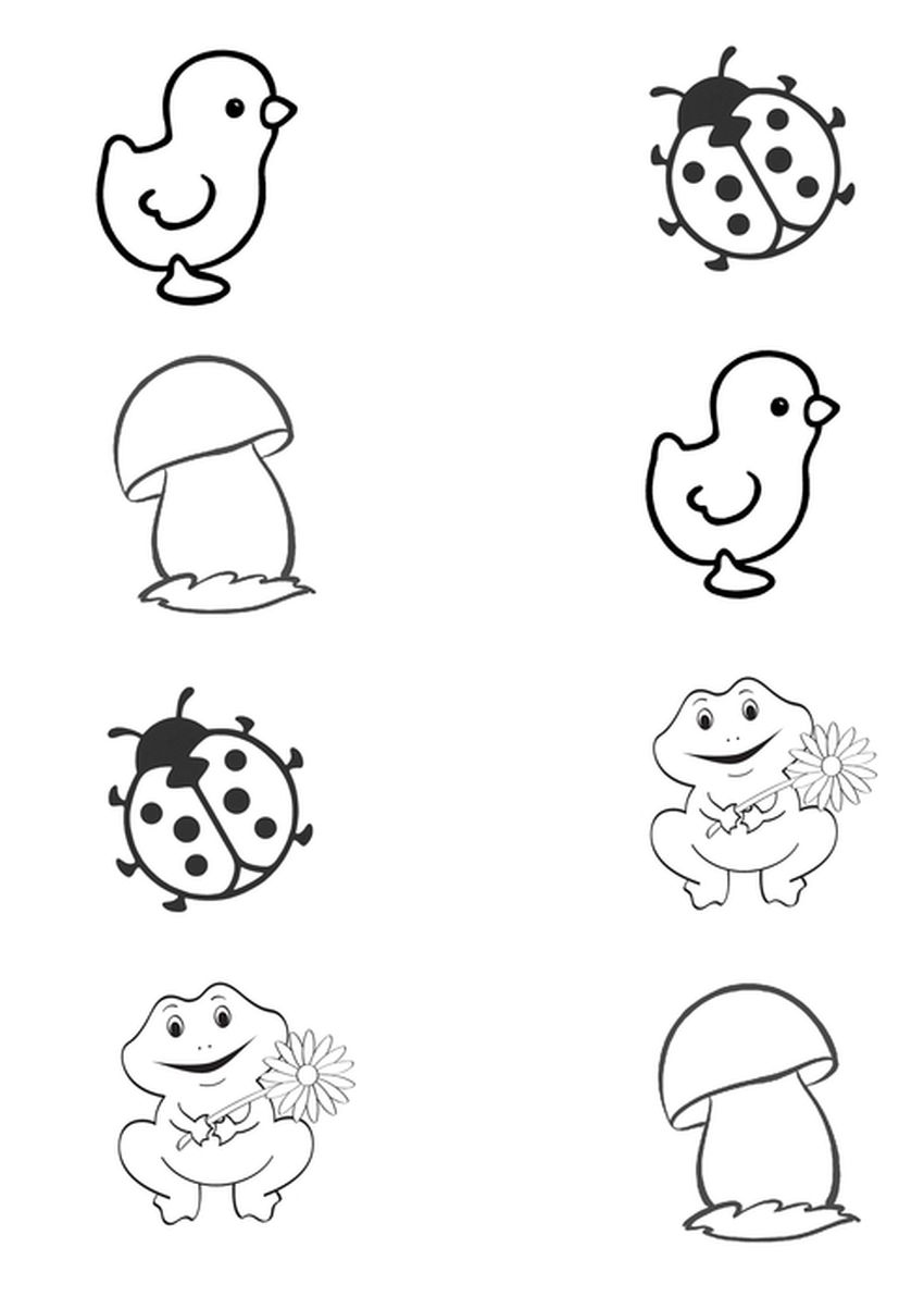 Развивашки для детей Логические раскраски для детей