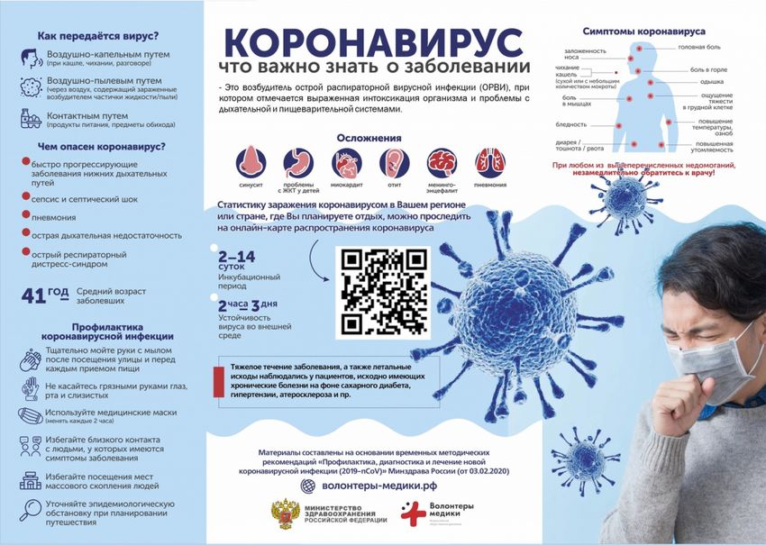 Профилактика коронавирусной инфекции буклет