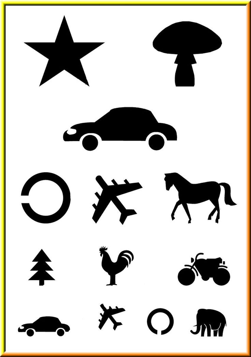 Таблица окулиста орловой Таблица орловой для проверки зрения у детей