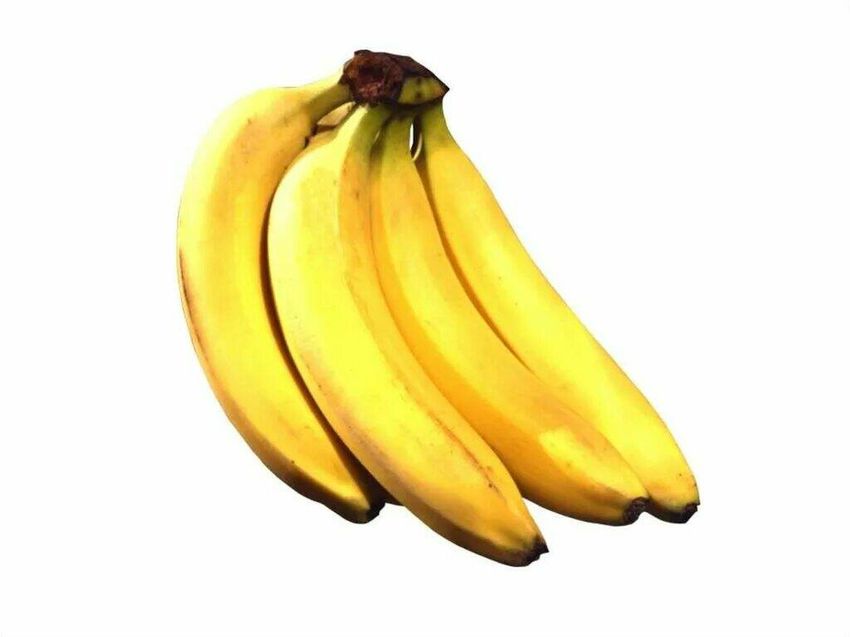 Банан на прозрачном фоне