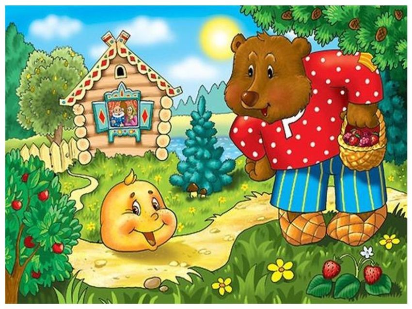 Сказка колобок Колобок