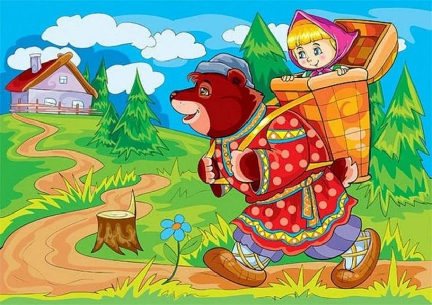 Русская народная сказка маша и медведь Сказки маша и медведь