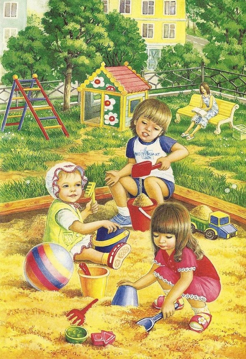 Лето для дошкольников