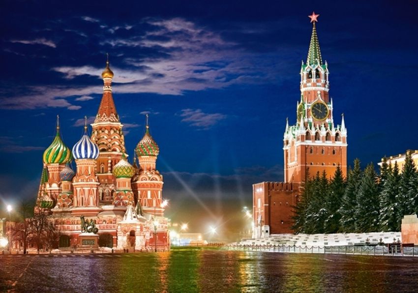 Московский кремль и красная площадь Кремль