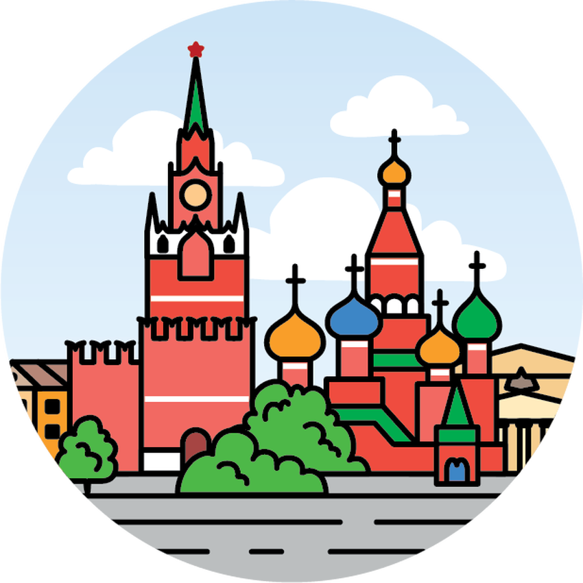 Символы москвы Раскраска московский кремль
