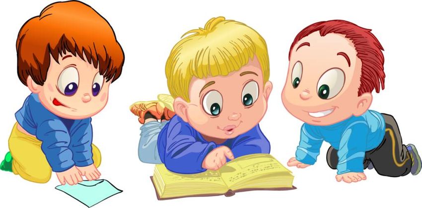Клипарт Дети мультяшки