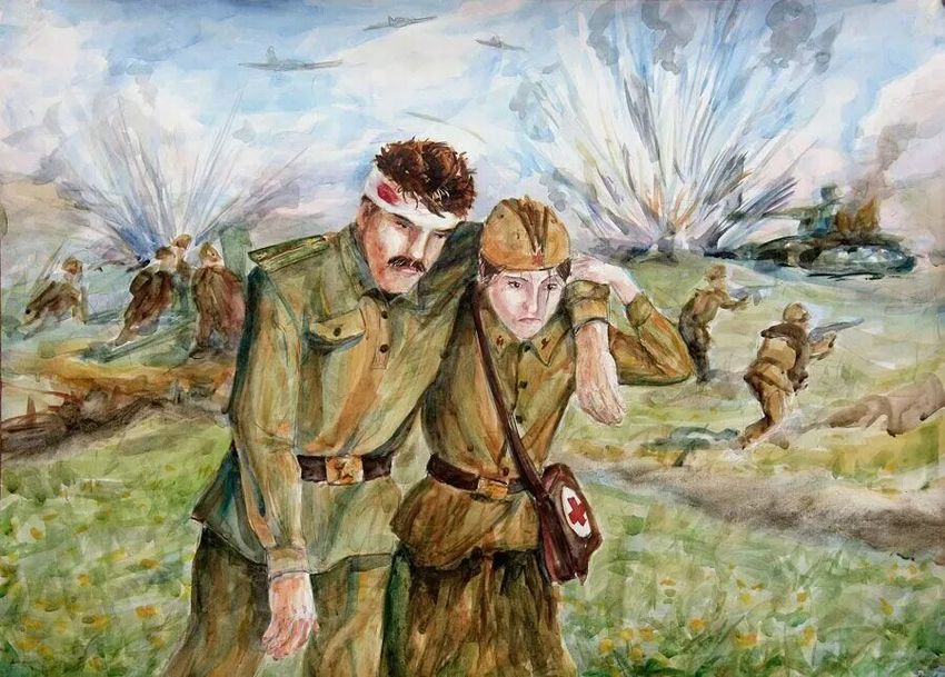 Рисунок на тему война Война рисунок