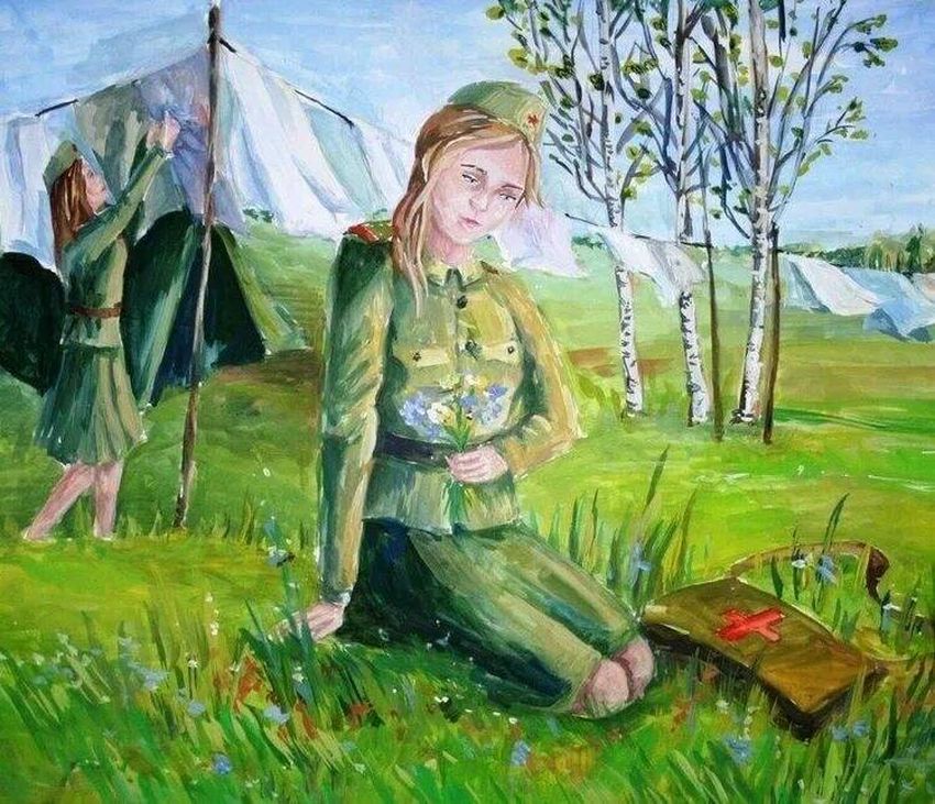 Рисунок на тему война Рисунок на тему военная тематика