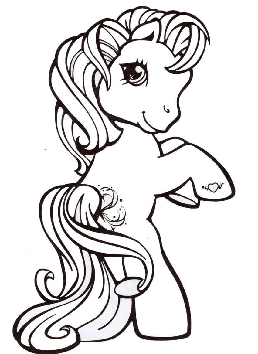 My little pony coloring pages