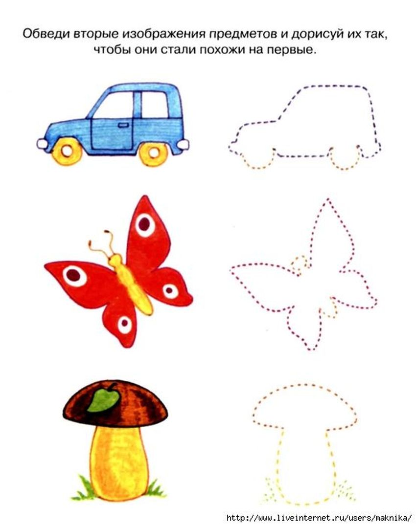 Земцова послушный карандаш 3-4 года Задания для детей 3 4 лет