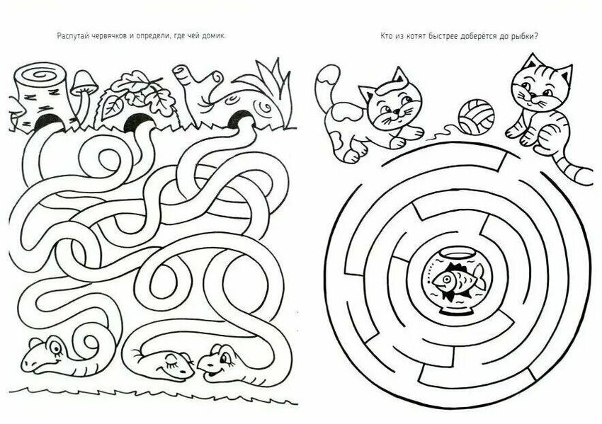 Лабиринты для детей Лабиринты для дошкольников