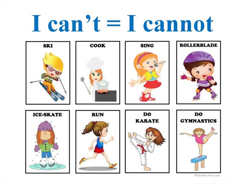 Глаголы действия на английском языке для детей Action verbs