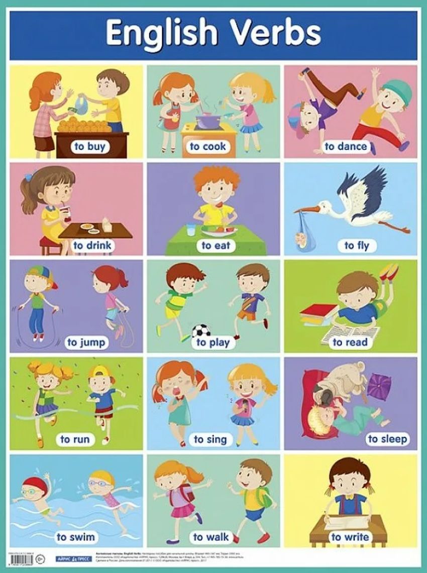 Verbs Глаголы английский