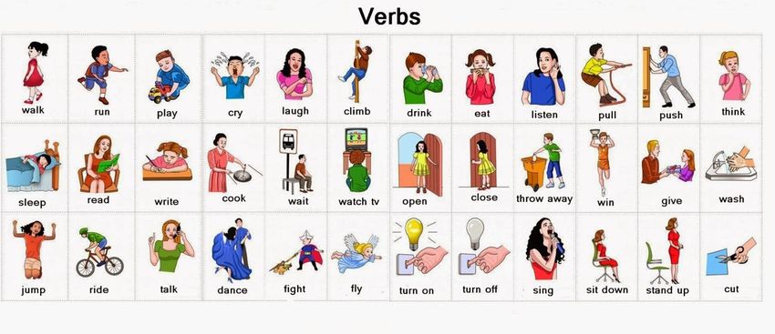 Action verbs в английском языке Verbs