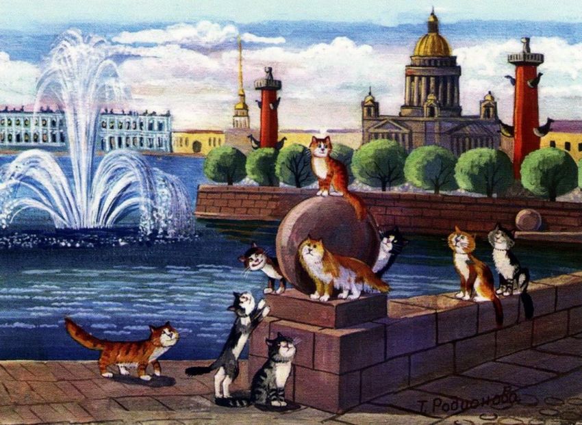 Коты петербурга