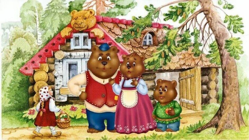 Сказка маша и три медведя