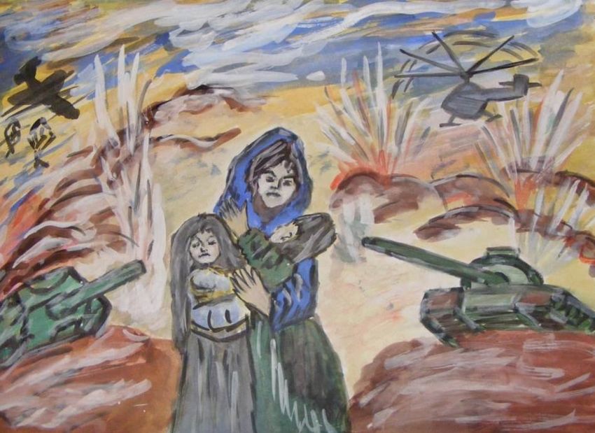 Рисунок на тему война Рисунок война