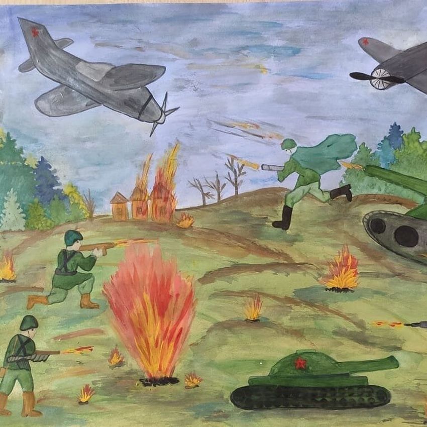 Картинки война глазами детей