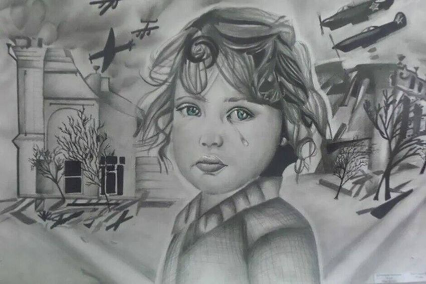 Война глазами детей Рисунок война глазами детей