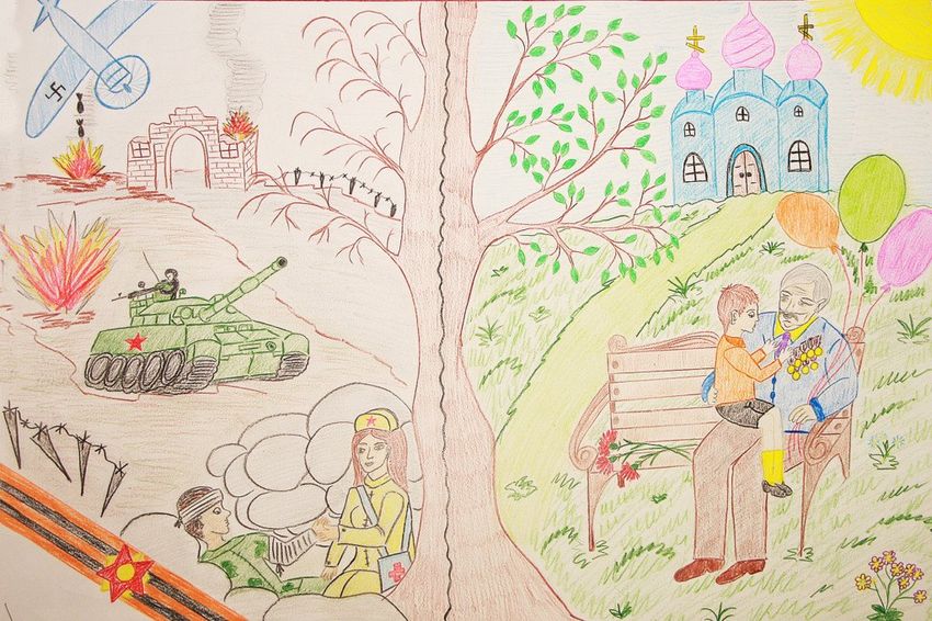 Картинки война глазами детей