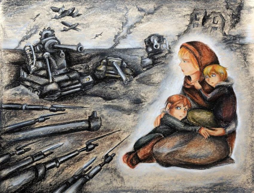 Рисунок дети войны