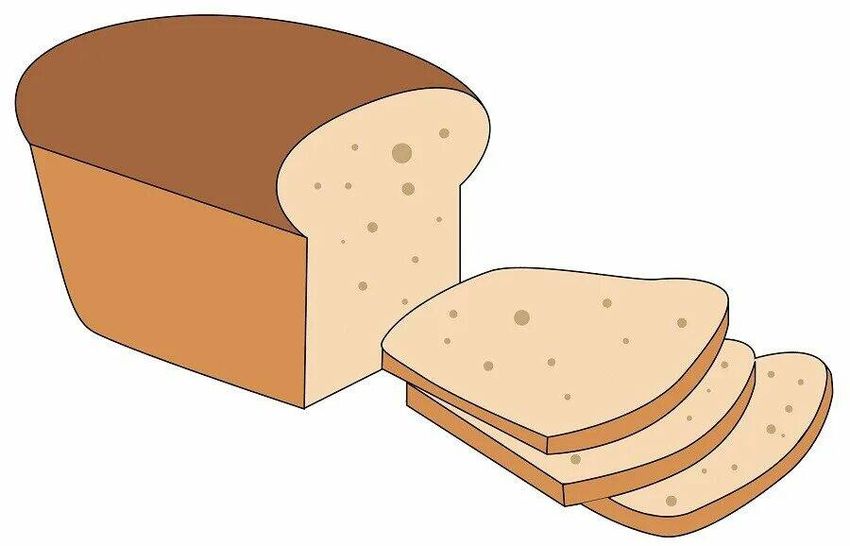 Хлеб мультяшный