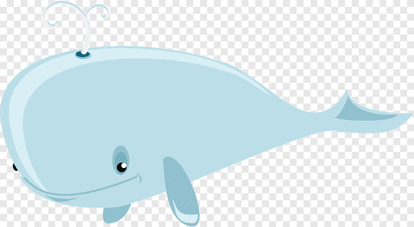 Мультяшный кит