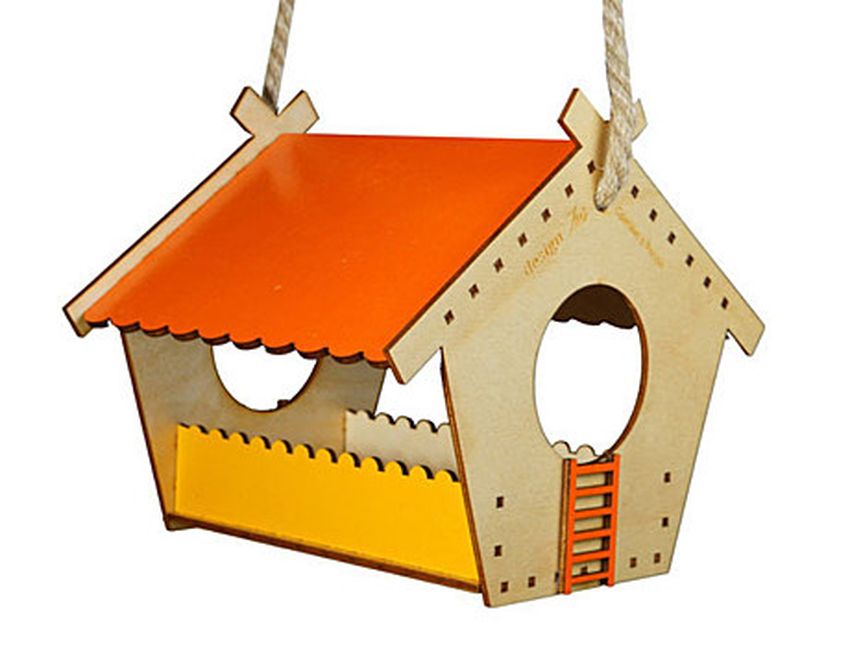 Кормушка для птиц Кормушка для птиц из фанеры