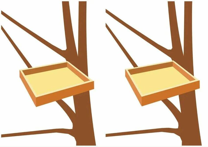 Рисунок кормушки для птиц Деревянная кормушка для птиц