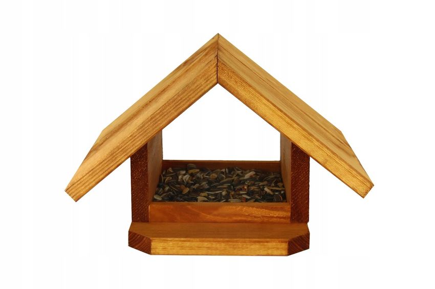 Деревянная кормушка для птиц Кормушка для птиц