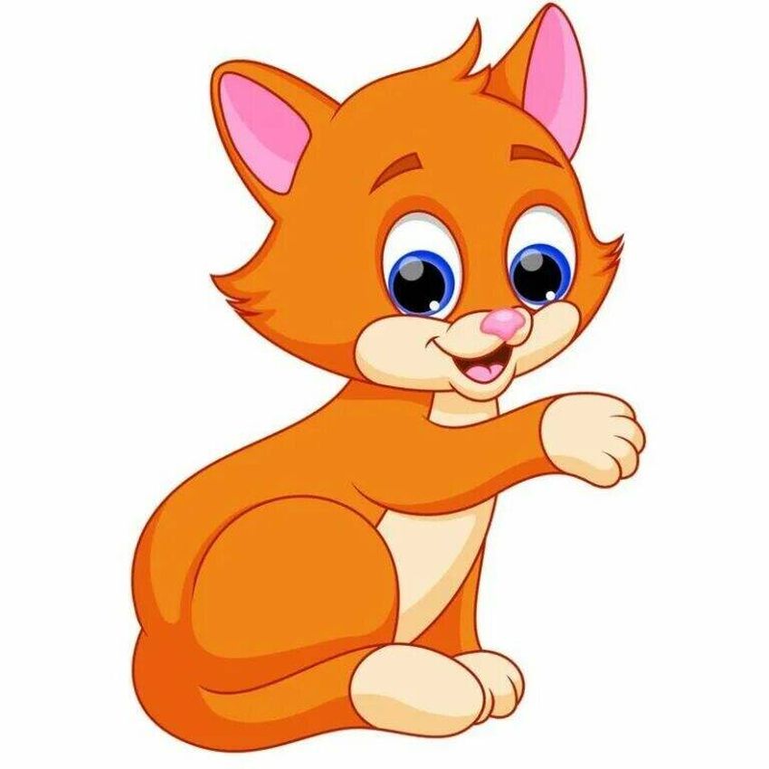 Кошка мультяшная