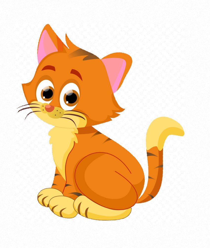 Кошка мультяшная