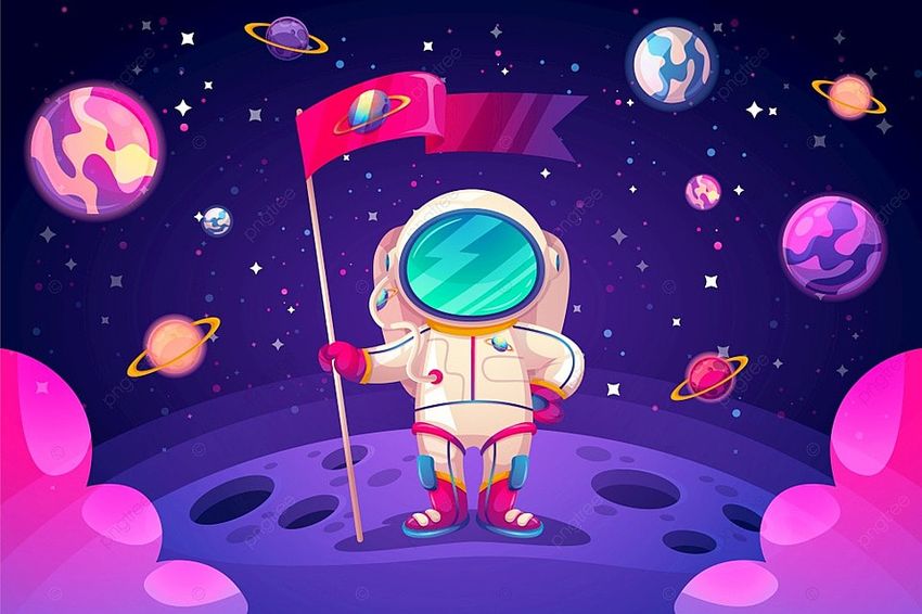 Космос мультяшный Космос для детей