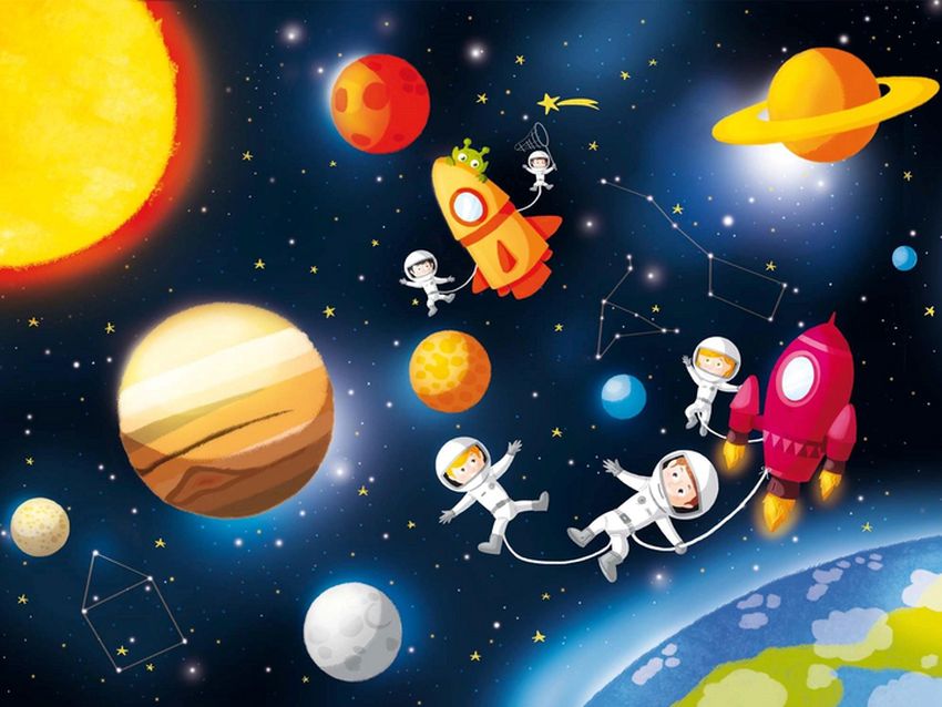 Космос глазами детей