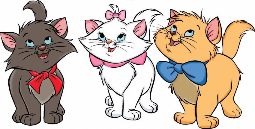 Aristocats disney кошечка мари