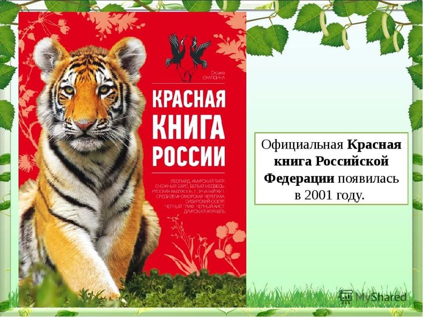 Красная книга россии