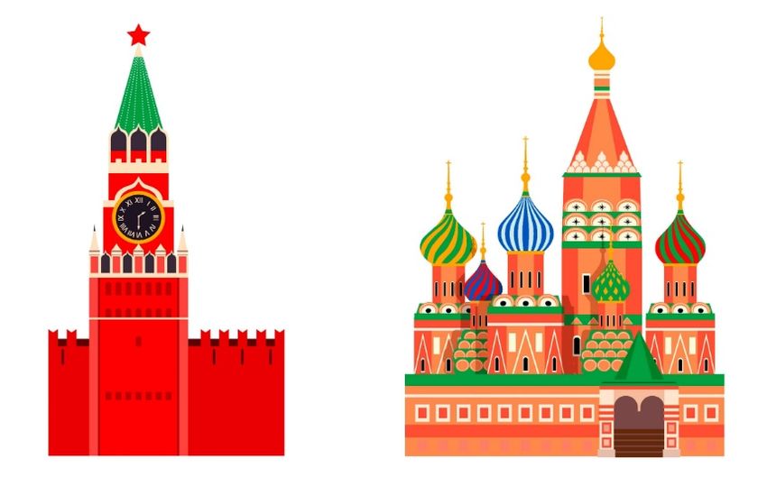 Кремль векторное изображение Кремль