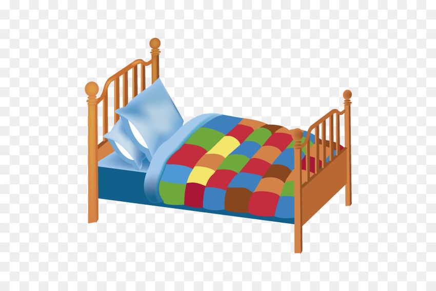 Кровать мультяшная Рисунок кровати