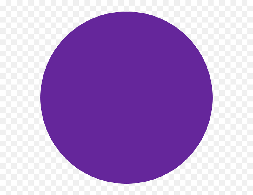 Фиолетовый круг без фона