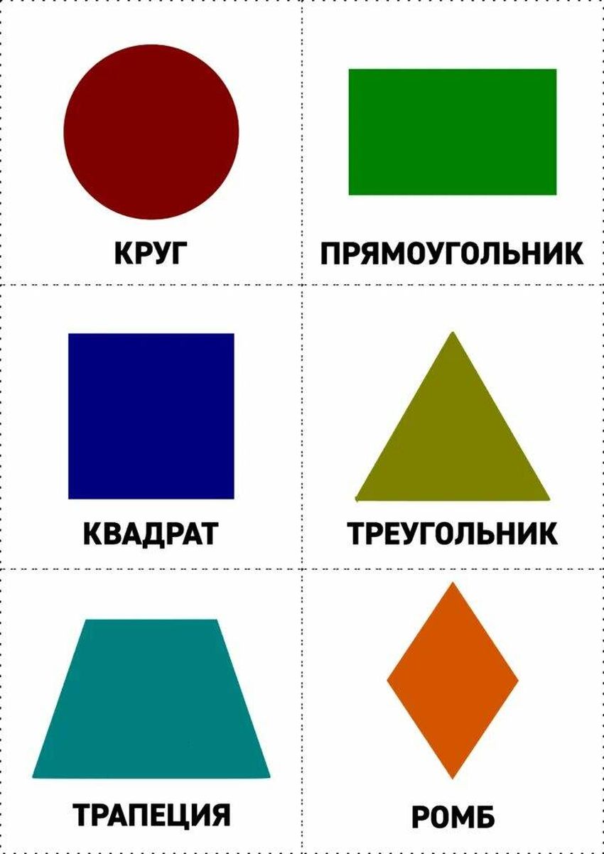 Фигуры круг квадрат треугольник