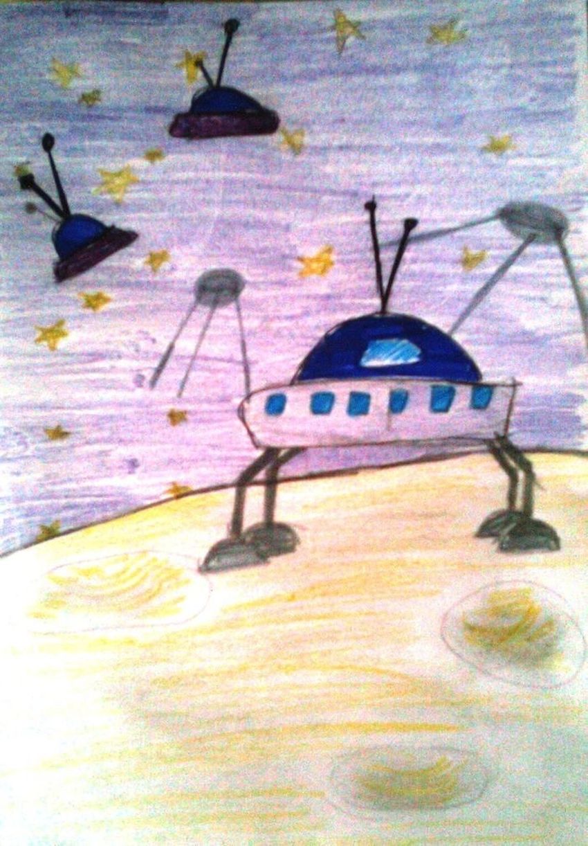 Луноход рисунок