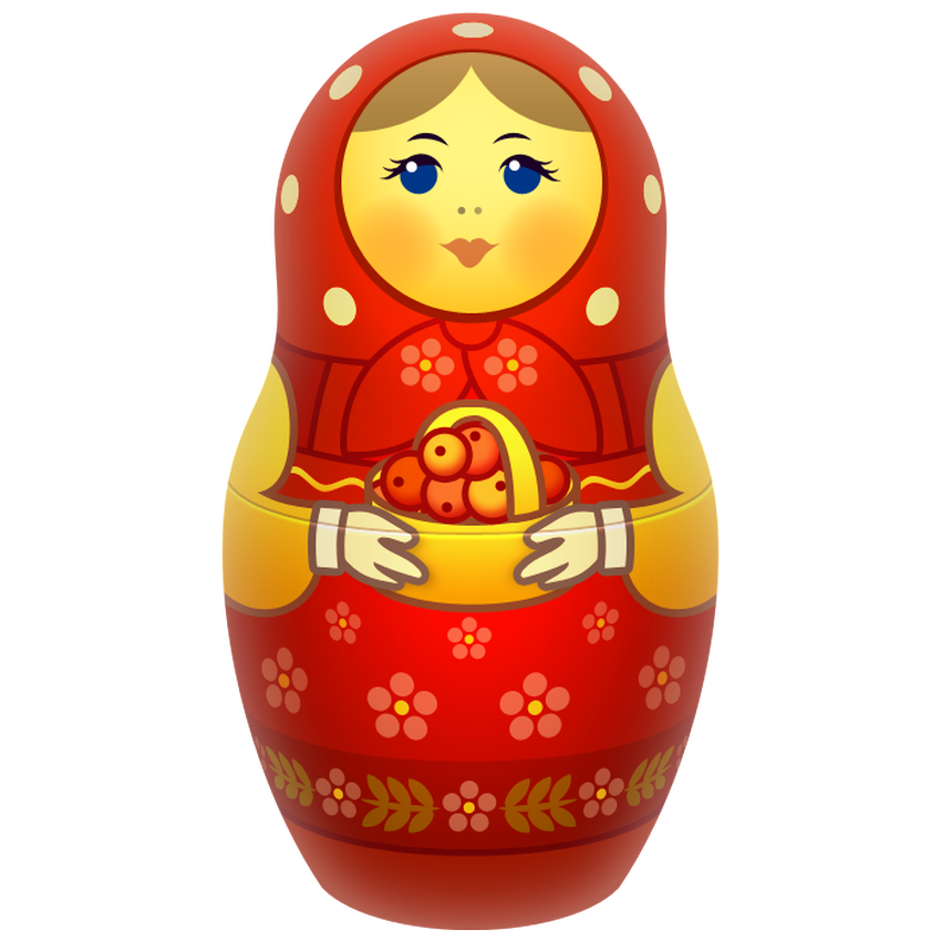 Матрешка Русская матрешка