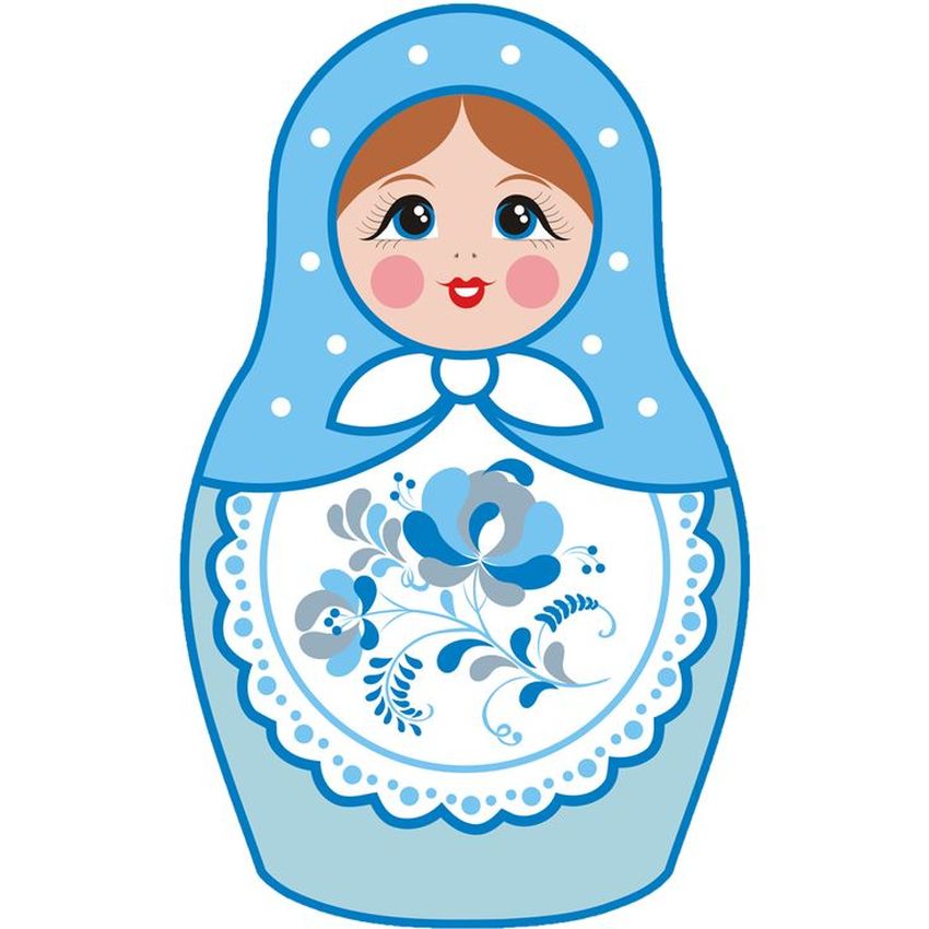 Матрешка рисунок Рисование матрешки