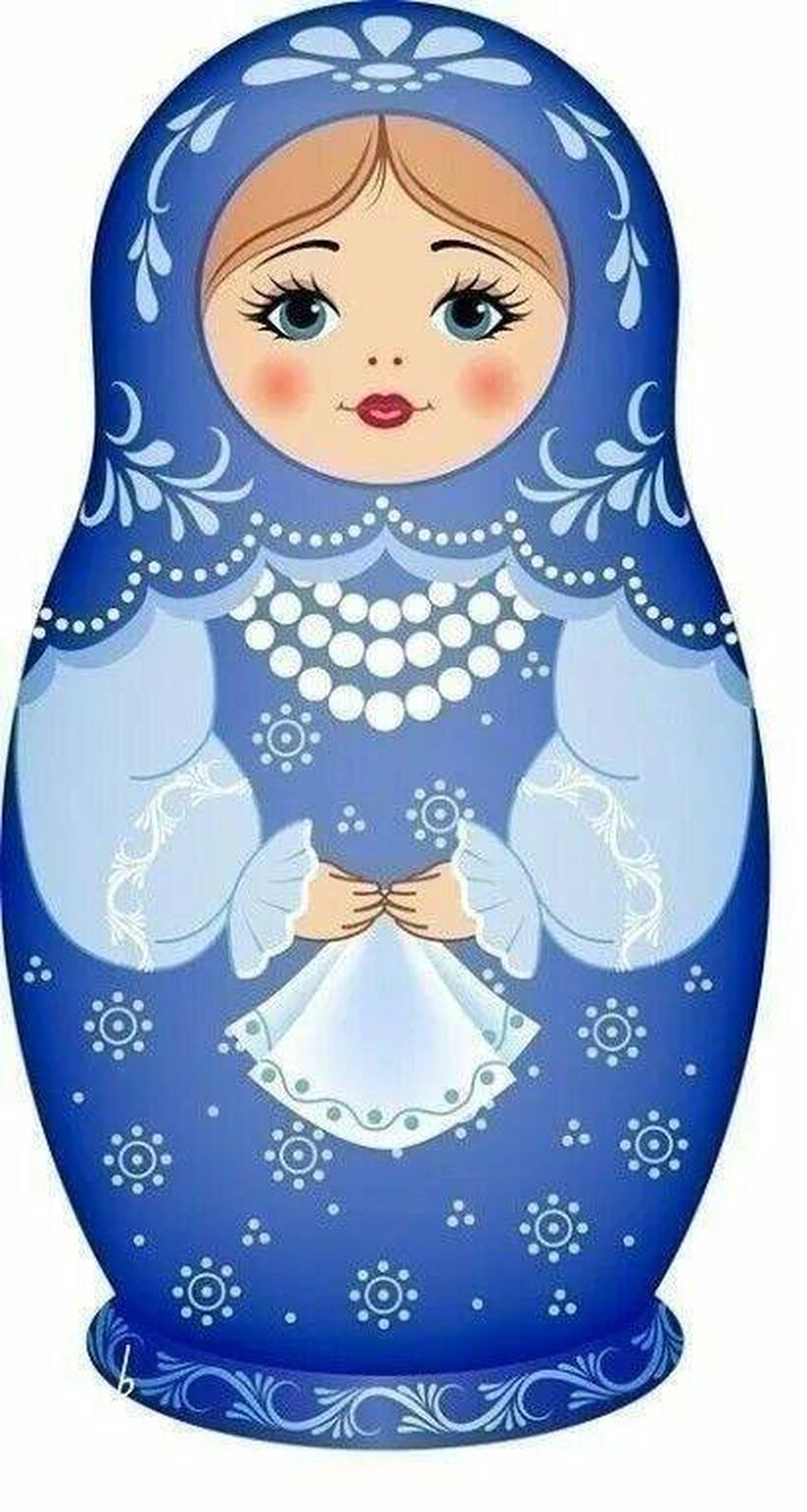 Рисунок матрешки Матрешка