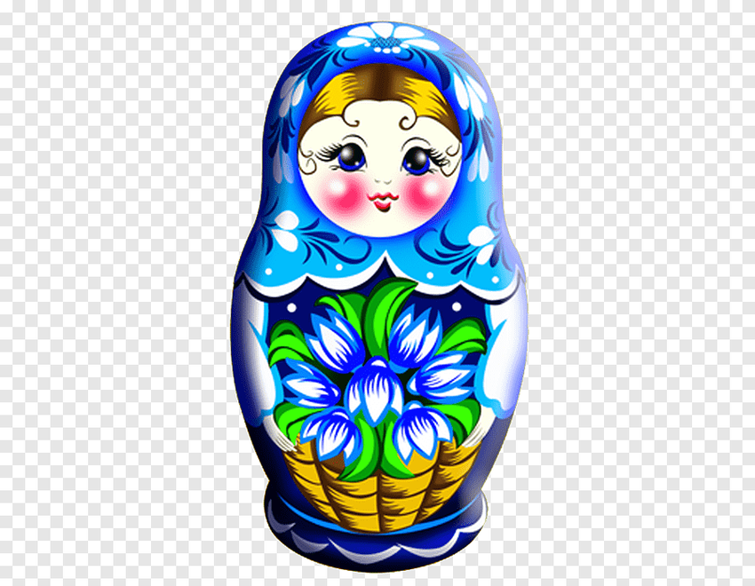 Народная игрушка матрешка Фон матрешки