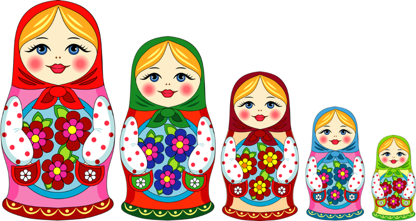 Матрешка Фон матрешки