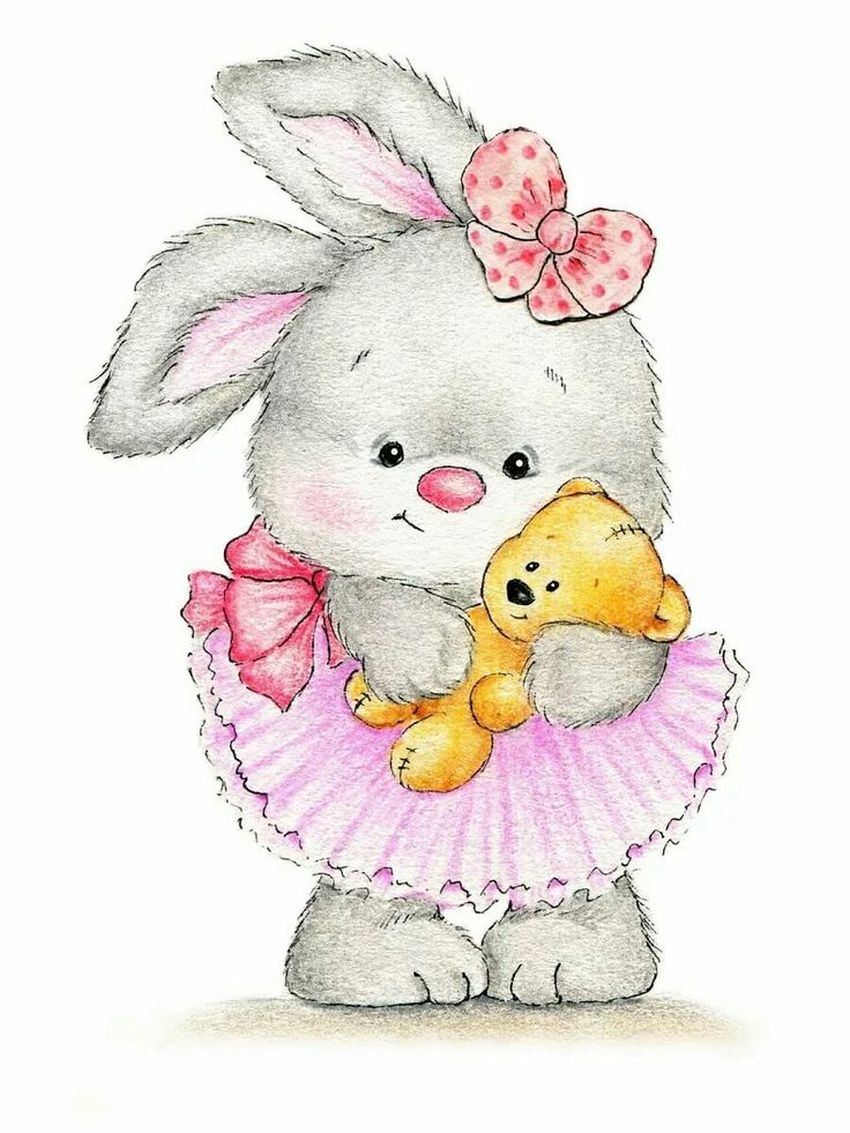 Рисунок зайчика